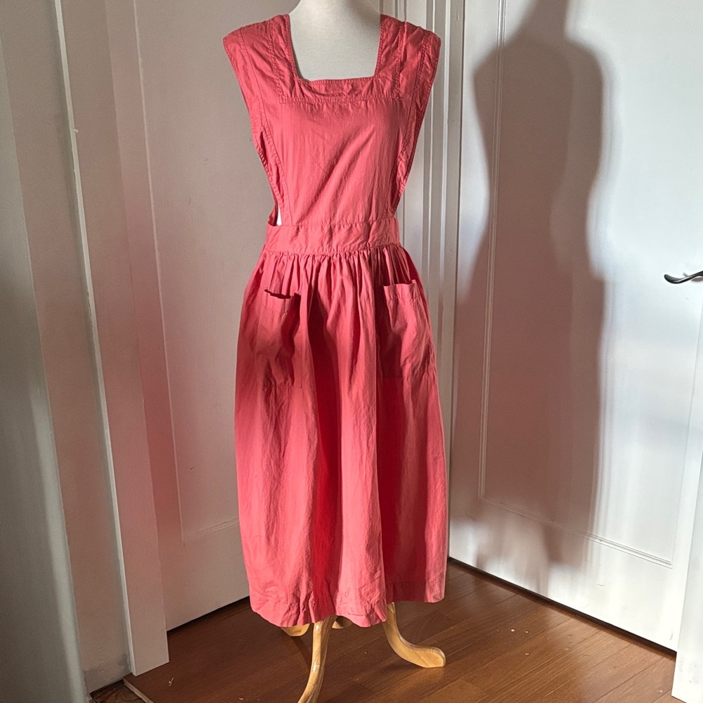 Vintage Homemade Apron Dress